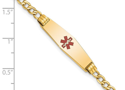 14k Yellow Gold Chain Bracelets Style XM557CC - Classique Jewelry Inc.