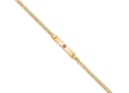 14k Yellow Gold Chain Bracelets Style XM557CR - Classique Jewelry Inc.
