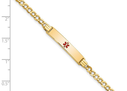 14k Yellow Gold Chain Bracelets Style XM557CR - Classique Jewelry Inc.