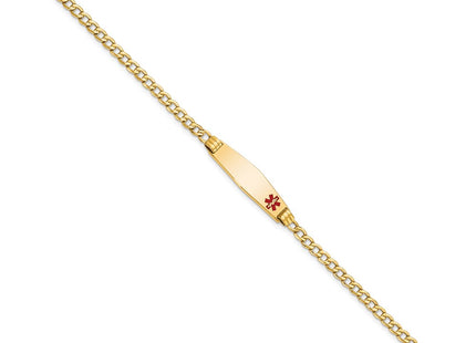 14k Yellow Gold Chain Bracelets Style XM557FC - Classique Jewelry Inc.