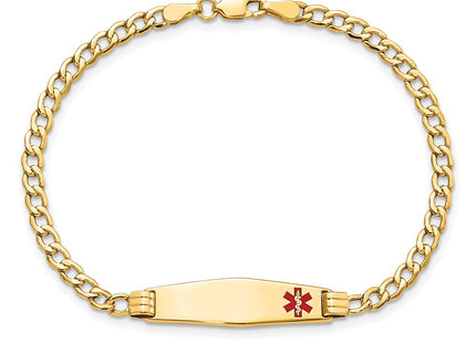 14k Yellow Gold Chain Bracelets Style XM557FC - Classique Jewelry Inc.