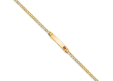 14k Yellow Gold Chain Bracelets Style XM557FR - Classique Jewelry Inc.