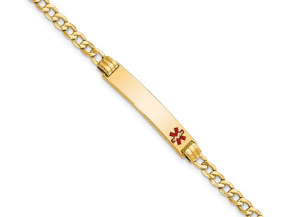 14k Yellow Gold Chain Bracelets Style XM557FR - Classique Jewelry Inc.