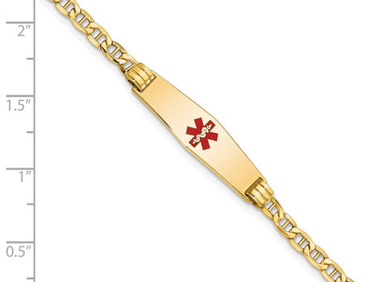 14k Yellow Gold Chain Bracelets Style XM558CC - Classique Jewelry Inc.