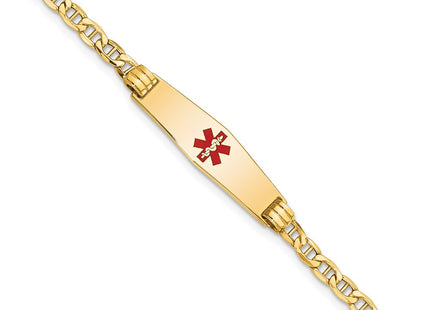 14k Yellow Gold Chain Bracelets Style XM558CC - Classique Jewelry Inc.