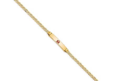 14k Yellow Gold Chain Bracelets Style XM558CR - Classique Jewelry Inc.
