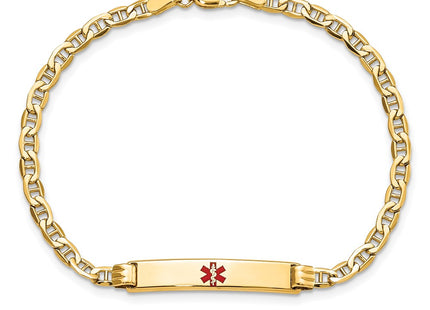 14k Yellow Gold Chain Bracelets Style XM558CR - Classique Jewelry Inc.