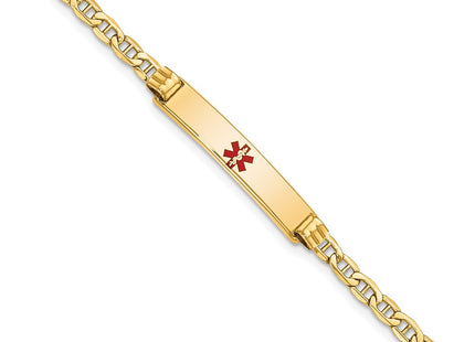 14k Yellow Gold Chain Bracelets Style XM558CR - Classique Jewelry Inc.