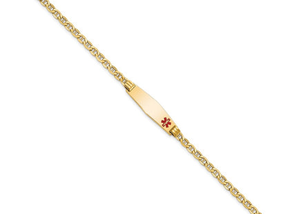 14k Yellow Gold Chain Bracelets Style XM558FC - Classique Jewelry Inc.