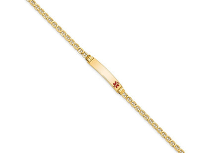 14k Yellow Gold Chain Bracelets Style XM558FR - Classique Jewelry Inc.