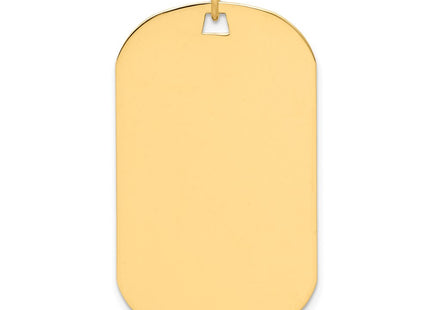 14K gold disc charm