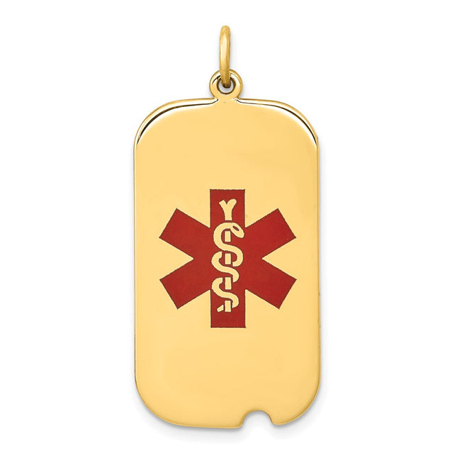 14k Yellow Gold Pendants Style XM56 - Classique Jewelry Inc.