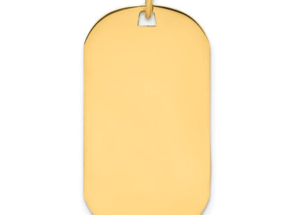 14K gold disc charm