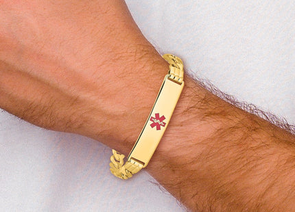 14k Yellow Gold Chain Bracelets Style XM581CR - Classique Jewelry Inc.