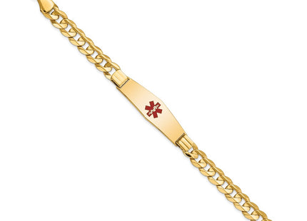 14k Yellow Gold Chain Bracelets Style XM583CC - Classique Jewelry Inc.
