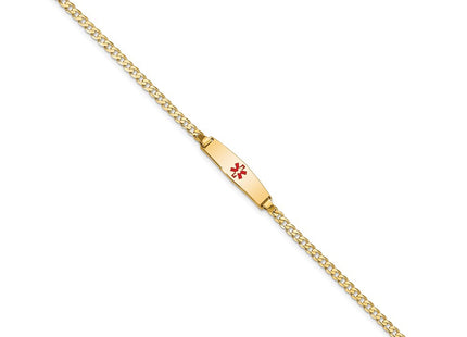 14k Yellow Gold Chain Bracelets Style XM596CC - Classique Jewelry Inc.