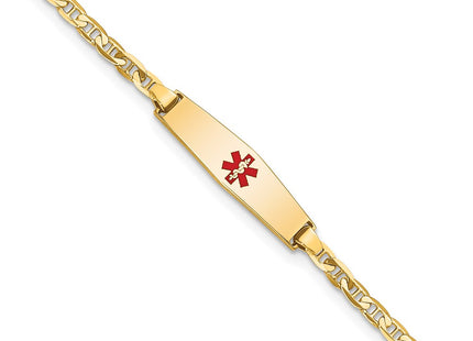 14k Yellow Gold Chain Bracelets Style XM597CC - Classique Jewelry Inc.