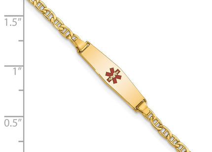 14k Yellow Gold Chain Bracelets Style XM601CC - Classique Jewelry Inc.