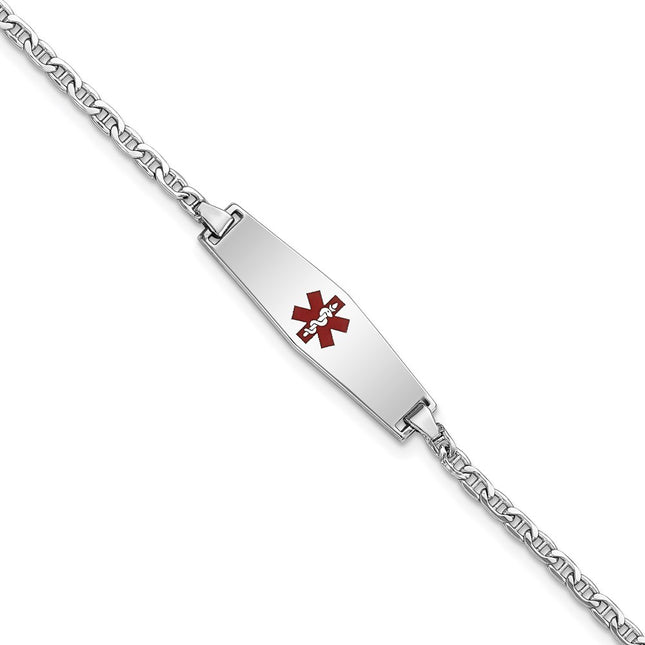 14k White Gold Chain Bracelets Style XM604CCW - Classique Jewelry Inc.