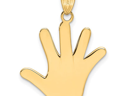 14k Yellow Gold Pendants Style XM630 - Classique Jewelry Inc.