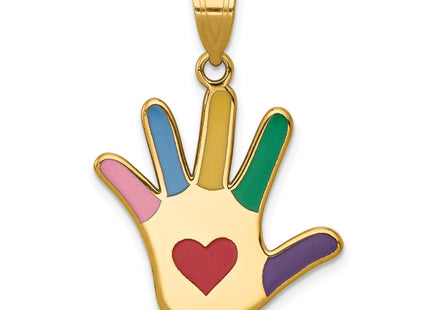 14k Yellow Gold Pendants Style XM631 - Classique Jewelry Inc.