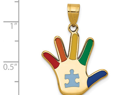 14k Yellow Gold Pendants Style XM632 - Classique Jewelry Inc.