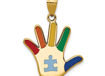 14k Yellow Gold Pendants Style XM632 - Classique Jewelry Inc.