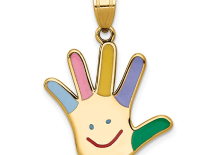 14k Yellow Gold Pendants Style XM633 - Classique Jewelry Inc.