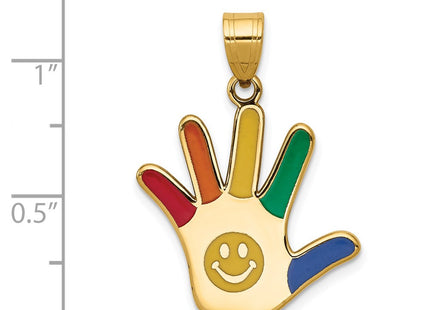 14k Yellow Gold Pendants Style XM634 - Classique Jewelry Inc.