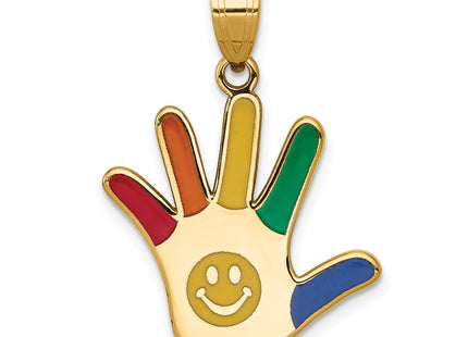 14k Yellow Gold Pendants Style XM634 - Classique Jewelry Inc.