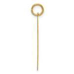 14K Plain .013 Gauge Engravable Heart Disc Charm, 31.3 x 28.9mm view