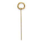 14K Plain .013 Gauge Engravable Heart Disc Charm, 28.8 x 20.7mm view