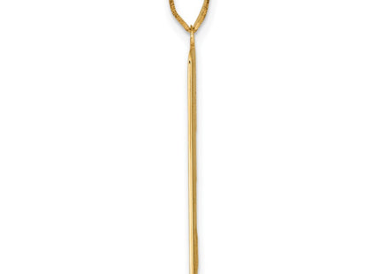 14k Yellow Gold Pendants Style XM711 - Classique Jewelry Inc.