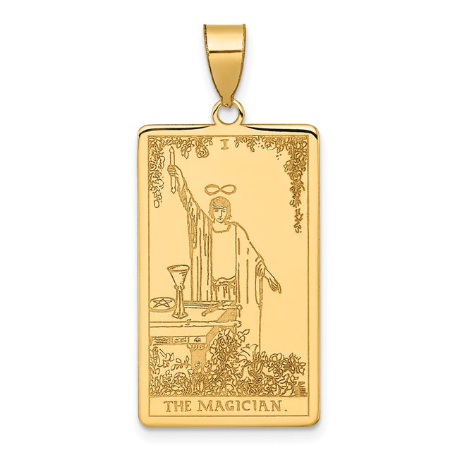 14k Yellow Gold Pendants Style XM711 - Classique Jewelry Inc.