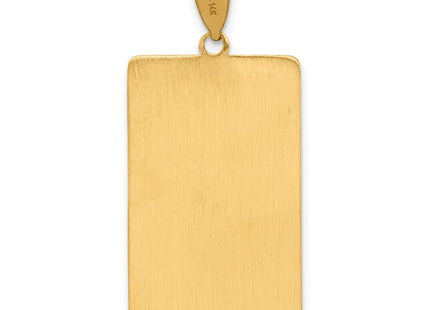 14k Yellow Gold Pendants Style XM715 - Classique Jewelry Inc.