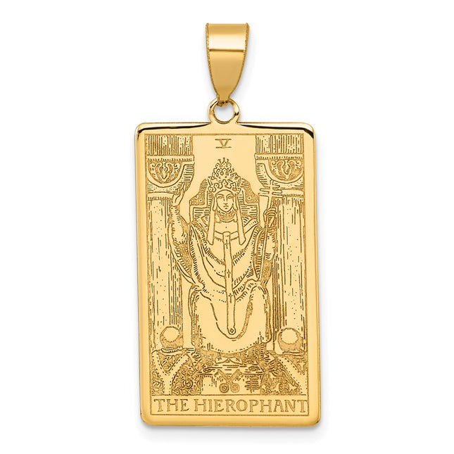 14k Yellow Gold Pendants Style XM715 - Classique Jewelry Inc.