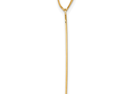 14k Yellow Gold Pendants Style XM716 - Classique Jewelry Inc.