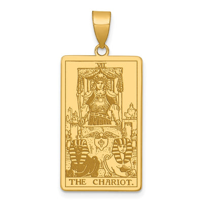 14K yellow gold pendant