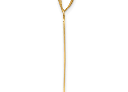 14k Yellow Gold Pendants Style XM721 - Classique Jewelry Inc.
