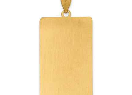 14k Yellow Gold Pendants Style XM721 - Classique Jewelry Inc.