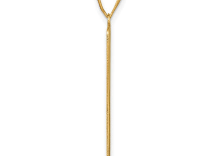 14k Yellow Gold Pendants Style XM729 - Classique Jewelry Inc.