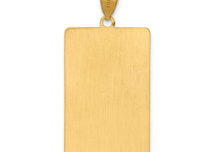 14k Yellow Gold Pendants Style XM729 - Classique Jewelry Inc.
