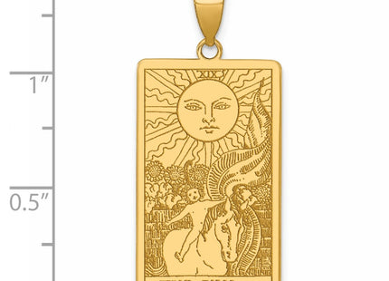 14k Yellow Gold Pendants Style XM729 - Classique Jewelry Inc.