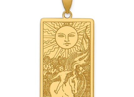 14k Yellow Gold Pendants Style XM729 - Classique Jewelry Inc.