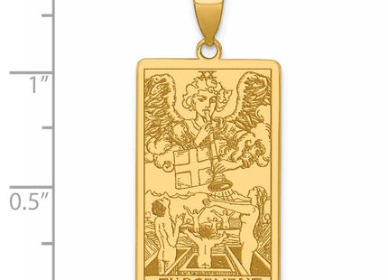14k Yellow Gold Pendants Style XM730 - Classique Jewelry Inc.