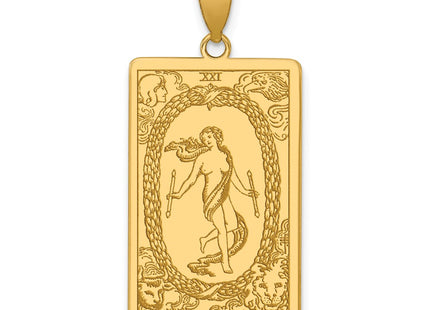 14k Yellow Gold Pendants Style XM731 - Classique Jewelry Inc.