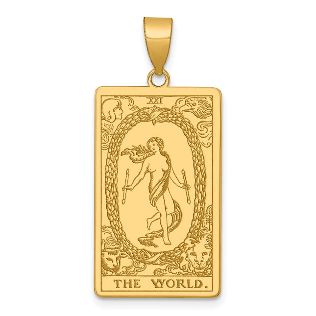 14k Yellow Gold Pendants Style XM731 - Classique Jewelry Inc.