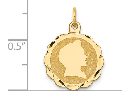 14k Yellow Gold Jewelry Style XM83 - Classique Jewelry Inc.