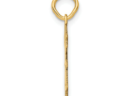 14k .011 Depth Engravable Girl Charm