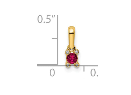 14k Yellow Gold Pendants Style XMP31 - Classique Jewelry Inc.